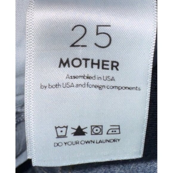 MOTHER High Waisted Looker Ankle Fray Jeans Women's Size 25 Home Movies - Picture 4 of 9